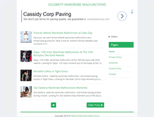 Tablet Screenshot of celebritywardrobemalfunction.com